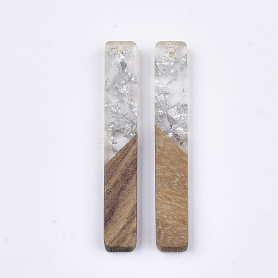 Resin & Walnut Wood Big Pendants RESI-S358-39I-1