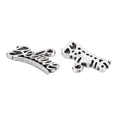 Tibetan Style Alloy Pendants PALLOY-T075-136AS-RS-1