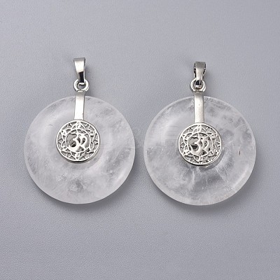 Natural & Synthetic Mixed Stone Pendants G-F640-G-1