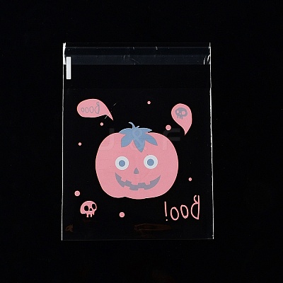 Halloween Theme Plastic Bakeware Bag ABAG-F007-03A-1