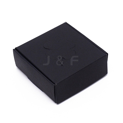 Kraft Paper Fold Gift Box LS-CON-WH0085-03-1