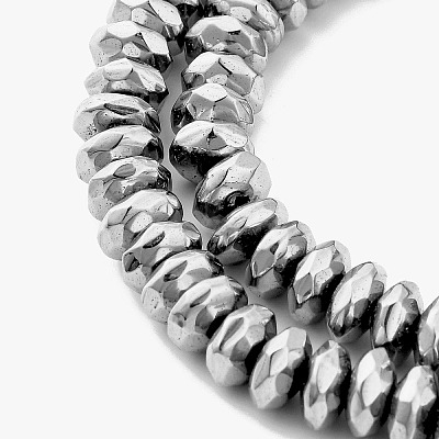 Electroplate Non-magnetic Synthetic Hematite Beads Strands X-G-J160-D-01-1