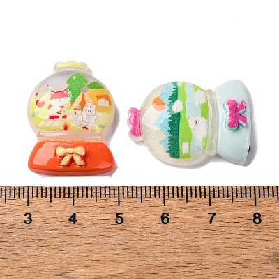 Resin Cabochons CRES-M002-05-1
