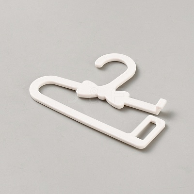 Plastic Doll Clothes Hangers DOLL-WH0004-04-1