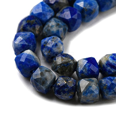 Natural Lapis Lazuli Beads Strands G-C052-05B-1