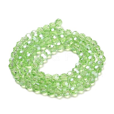 Transparent Glass Beads EGLA-A035-T4mm-B09-1