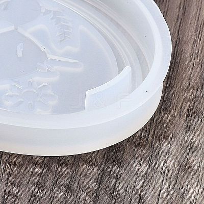 Christmas Series Hanging Tag DIY Pendant Decoration Silicone Molds DIY-M057-03A-1