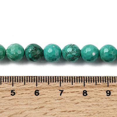 Natural Magnesite Beads Strands G-P598-E-8mm-04-1
