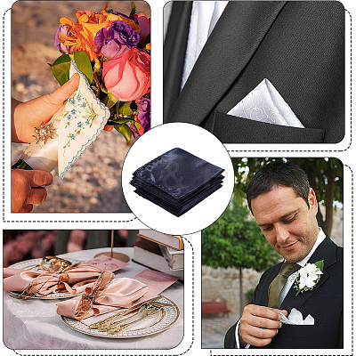 Polyester Pocket Towel Accessories AJEW-WH20064-57C-1