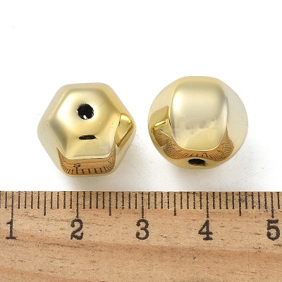 Plating Acrylic Beads PACR-Q008-16G-1