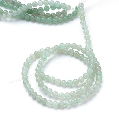 Natural Green Aventurine Bead Strands G-R412-15-6mm-1