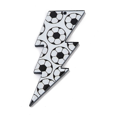 Double-side Printed Opaque Acrylic Pendants FIND-D283-09F-1