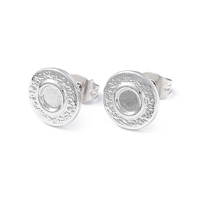Non-Tarnish 304 Stainless Steel Stud Earring Finding EJEW-I285-28P-1
