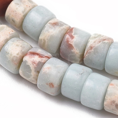 Synthetic Aqua Terra Jasper Beads Strands G-F631-A31-1