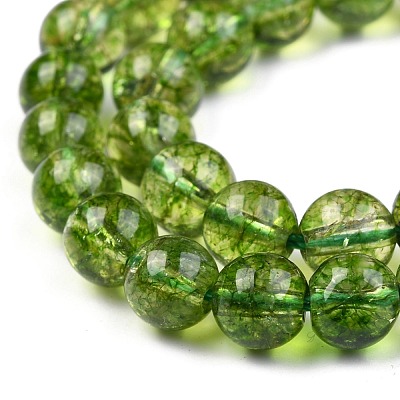 Natural Quartz Crystal Beads Strands G-C076-6mm-8-A-1