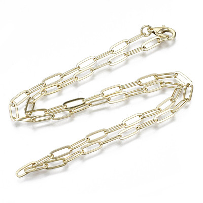 Brass Paperclip Chains MAK-S072-11B-KC-1