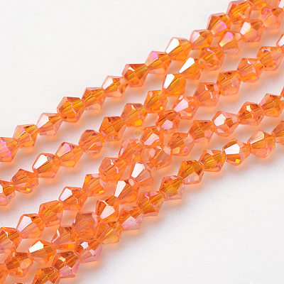 Glass Beads Strands EGLA-S056-2mm-14-1