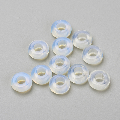 Opalite European Beads X-G-Q973-21-1