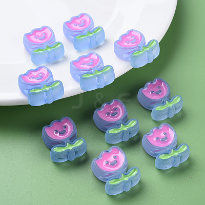 Transparent Acrylic Beads MACR-S374-03B-04-1