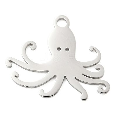 Non-Tarnish 304 Stainless Steel Pendants STAS-B056-10P-01-1