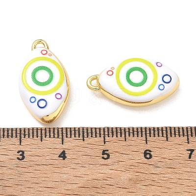 Printed Brass Pendants KK-CBAF9BC-03G-01-1
