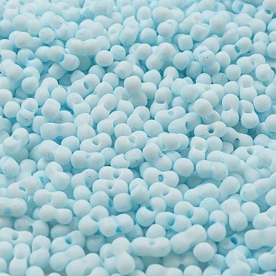 Macaron Color Opaque Frosted Glass Seed Beads X1-SEED-K009-12B-11-1