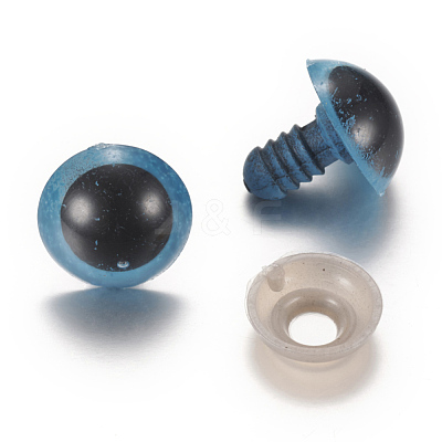 Craft Plastic Doll Eyes Stuffed Toy Eyes DIY-R039-18mm-04-1