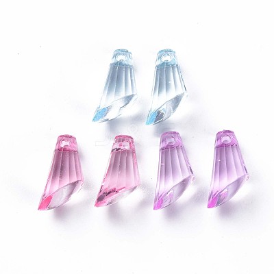 Transparent Acrylic Pendants MACR-S373-111-B-1