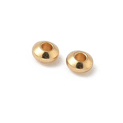 Ion Plating(IP) 304 Stainless Steel Spacer Beads X-STAS-E460-09G-A01-1