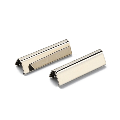 Brass Ribbon Crimp Ends KK-WH0046-34D-P-1