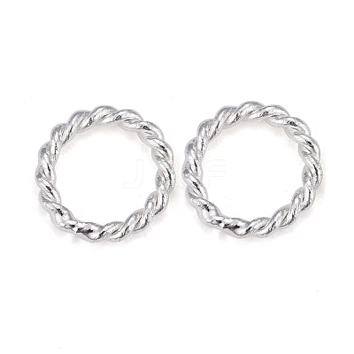 Brass Soldered Closed Jump Rings KK-K253-15B-03S-1