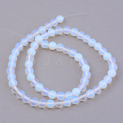 Opalite Beads Strands X-G-Q462-8mm-31-1