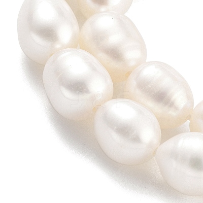 Natural Cultured Freshwater Pearl Beads Strands PEAR-P062-08G-1