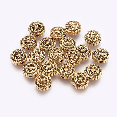 Tibetan Style Alloy Beads LS-TIBEB-R022-AG-LF-1