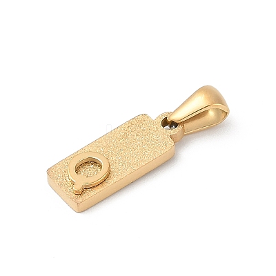 304 Stainless Steel Pendants STAS-Z120-03Q-G-1