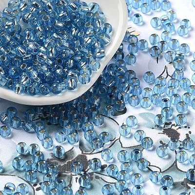 Glass Seed Beads SEED-H002-C-A046-1