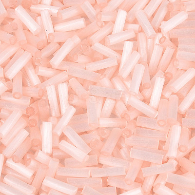 Glass Bugle Beads X-SEED-N007-28O-1