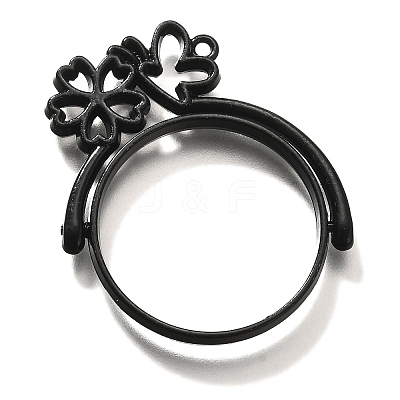 Alloy Open Back Bezel Pendants PALLOY-I223-16EB-1