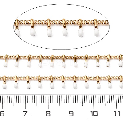 304 Stainless Steel Curb Chains STAS-R100-09A-12-1