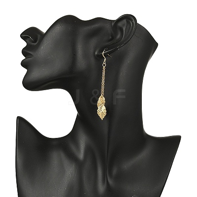 304 Stainless Steel Dangle Earrings EJEW-JE06595-01-1