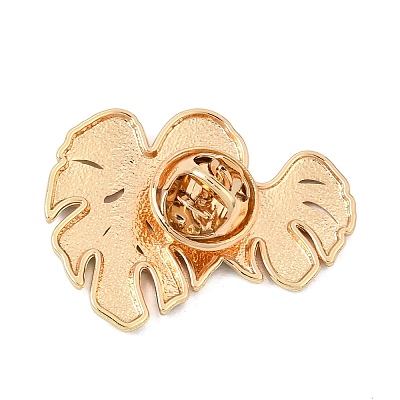 Monstera Leaf Enamel Pin AL-CBAA14E-02C-KCG-1