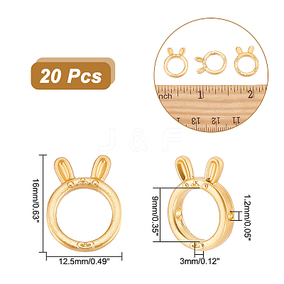 Brass Bead Frame KK-AR0002-87-1