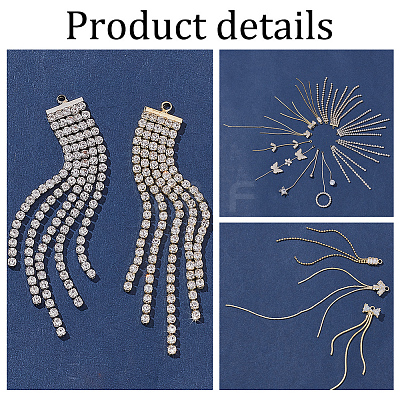 DIY Pendants Findings Kits DIY-AR0004-52-1