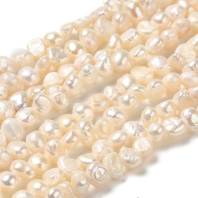 Natural Keshi Pearl Beads Strands PEAR-E017-27-1