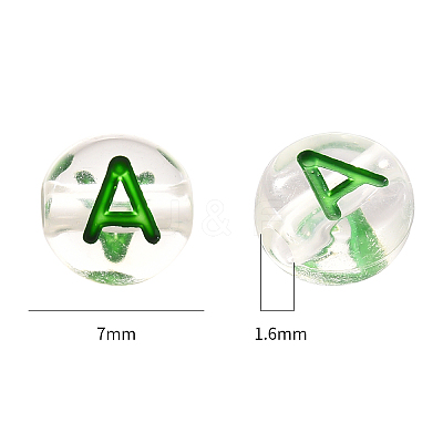 Transparent Clear Acrylic Beads MACR-YW0001-23B-1