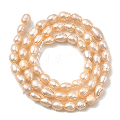 Natural Cultured Freshwater Pearl Beads Strands PEAR-I007-01P-02-1
