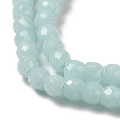 Synthetic Luminous Stone Beads Strands G-C086-01B-01-1