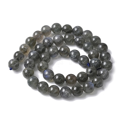 Natural Labradorite Beads Strands G-U017-8MM-01-1