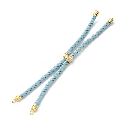 Cotton Cord Bracelet Making KK-F758-03T-G-1