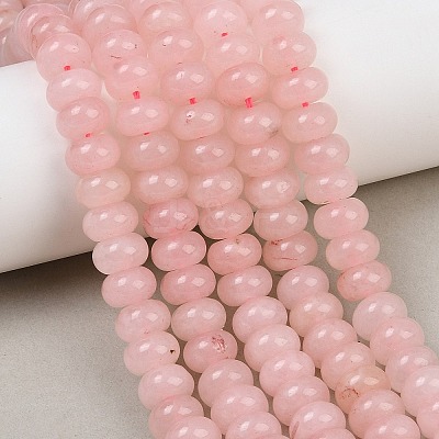 Dyed Natural White Jade Beads Strands G-G107-A36-01-1